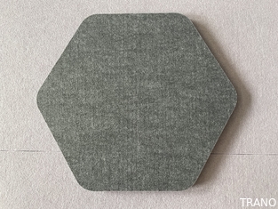 20mm Lightweight PET Felt acoustic hexagon panels Various Colors High Sound Absorption