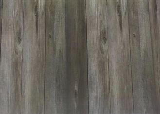 Eco Friendly  Wood Patterned Felt Sheets Acoustic Polyester Panels Fire Retardant