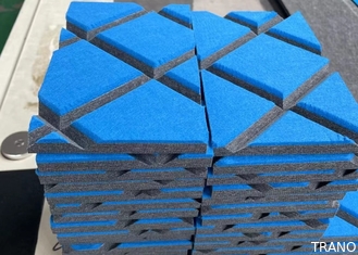 100% Polyester Fiber Upholstery Fabric Wrapped 3D Acoustic Wall Panels GB8624B1