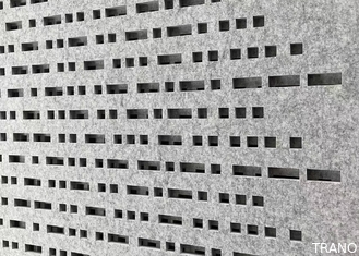 100% Polyester Fiber Recycled Acoustic Ceiling Baffles Eco Friendly