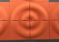 Flame Retardant 3d Acoustic Wall Panels Noise Absorbing Wall Art Heat Insulation