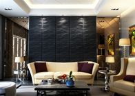 100% Polyester Fiber Noise Cancelling Wall Panels , Modern 3d Wall Art Panels