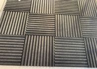 Household 3d Acoustic Wall Panels / Acoustic Fabric Wall Covering 2300*820*38mm
