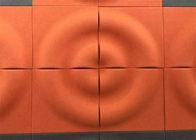 Interior 3D Acoustic Wall Panels / Noise Reduction Wall Panels Recycled Material