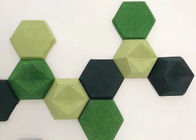 Hexagon  Polyester 3D Decorative Sound Absorbing Wall Panels
