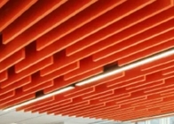 E0 Level PET Vertically Acoustic Suspended Acoustic Baffles 9mm Thickness
