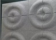 B Level Recycled Material Sound Blocking 3D Acoustic Wall Panels semi ridged
