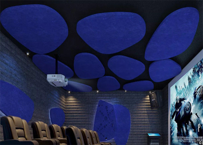 Suspended Acoustic Ceiling Baffles For Theater / Music Room /  School
