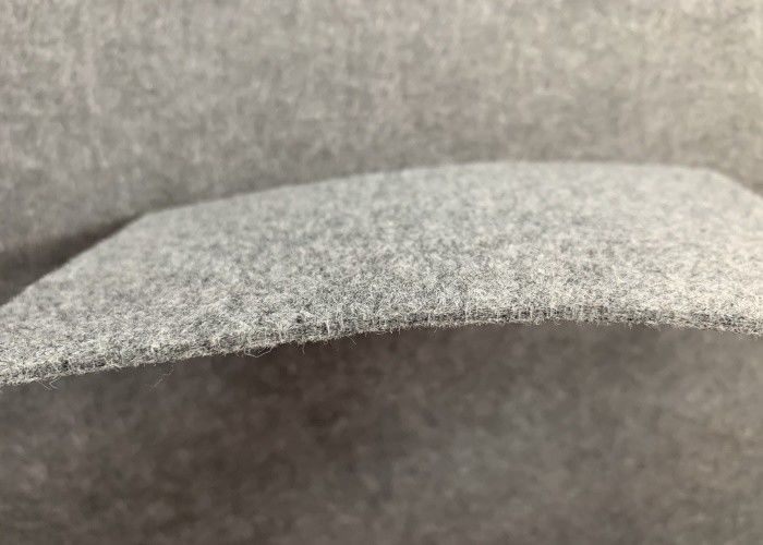 Furry Surface Non Woven Felt Fabric Automotive Felt Carpet Gray Color 3mm Thickness