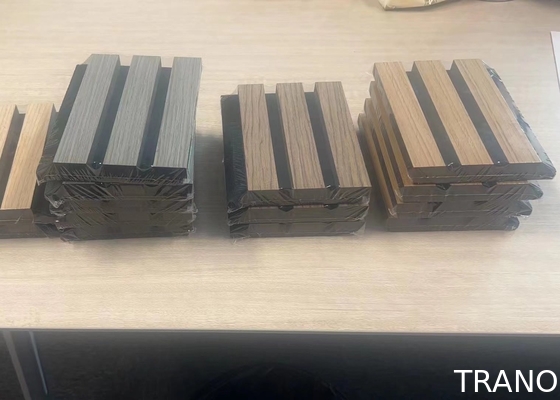 Spray Coating Polyester Fiber Sound Barrier Wall Panels With Easy Maintenance