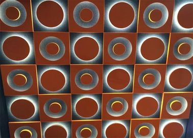 Home Theater Acoustic Wall Panels , Decorative Wall Light Panels 9mm / 12mm