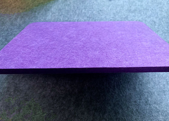 ASTM E84 Fire Rated  Broadway Acoustic Panels 229kg/M3 Without Distortion