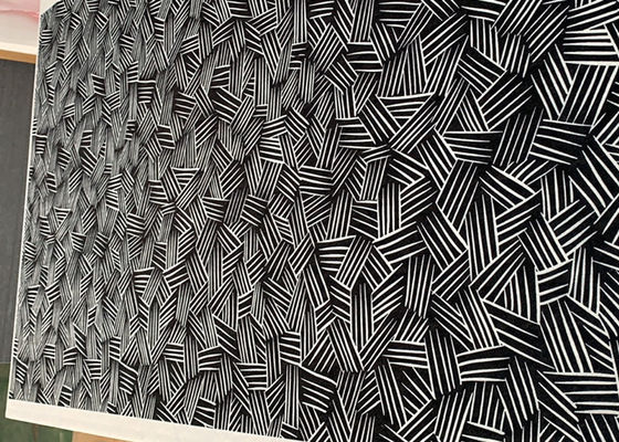 SGS Printed Polyester Fibre Panel Sound Absorber Eco Friendly Ink