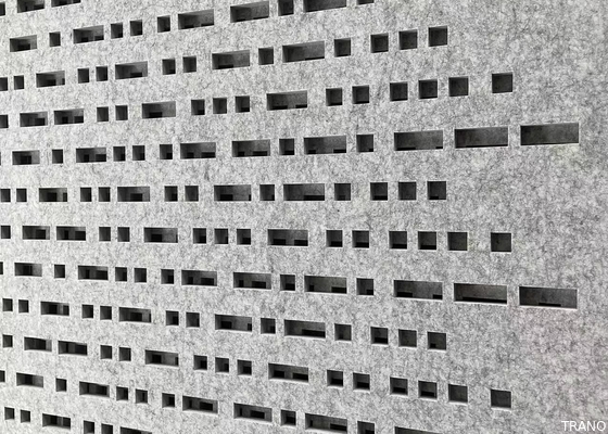 100% Polyester Fiber Recycled Acoustic Ceiling Baffles Eco Friendly